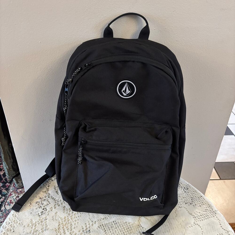 Volcom Academy Black Backpack
